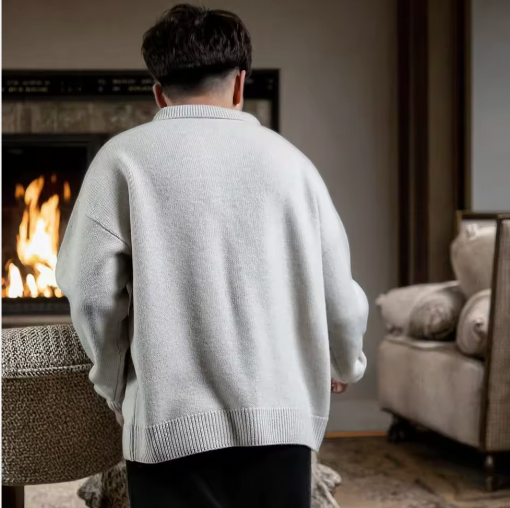 Elegant Cashmere Vest with Collar